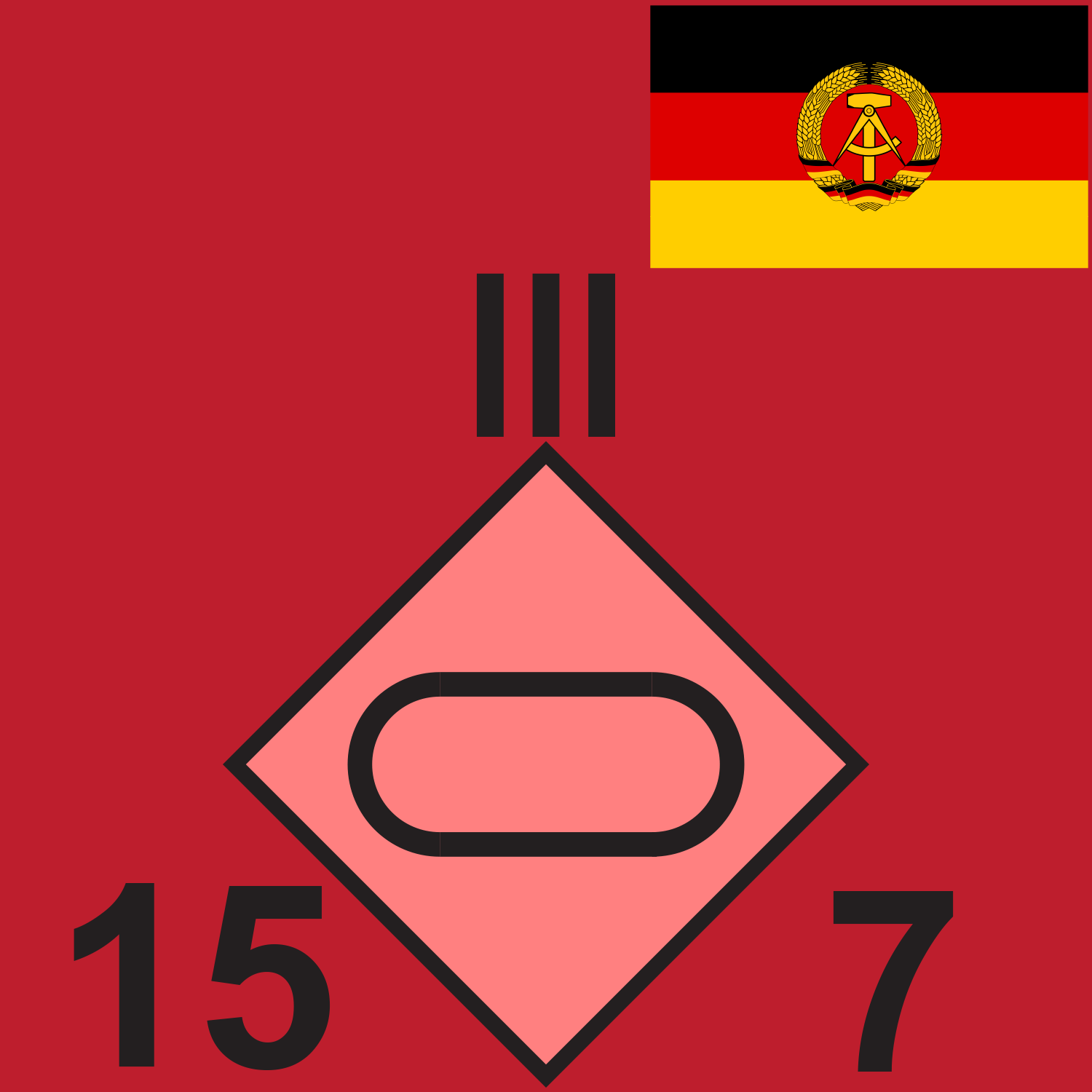 RED GDR 15 TR 1989